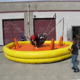 NG-SG067 Commercial games mechanical rodeo bull riding machine controls inflatable mechanical bull ride accept custom